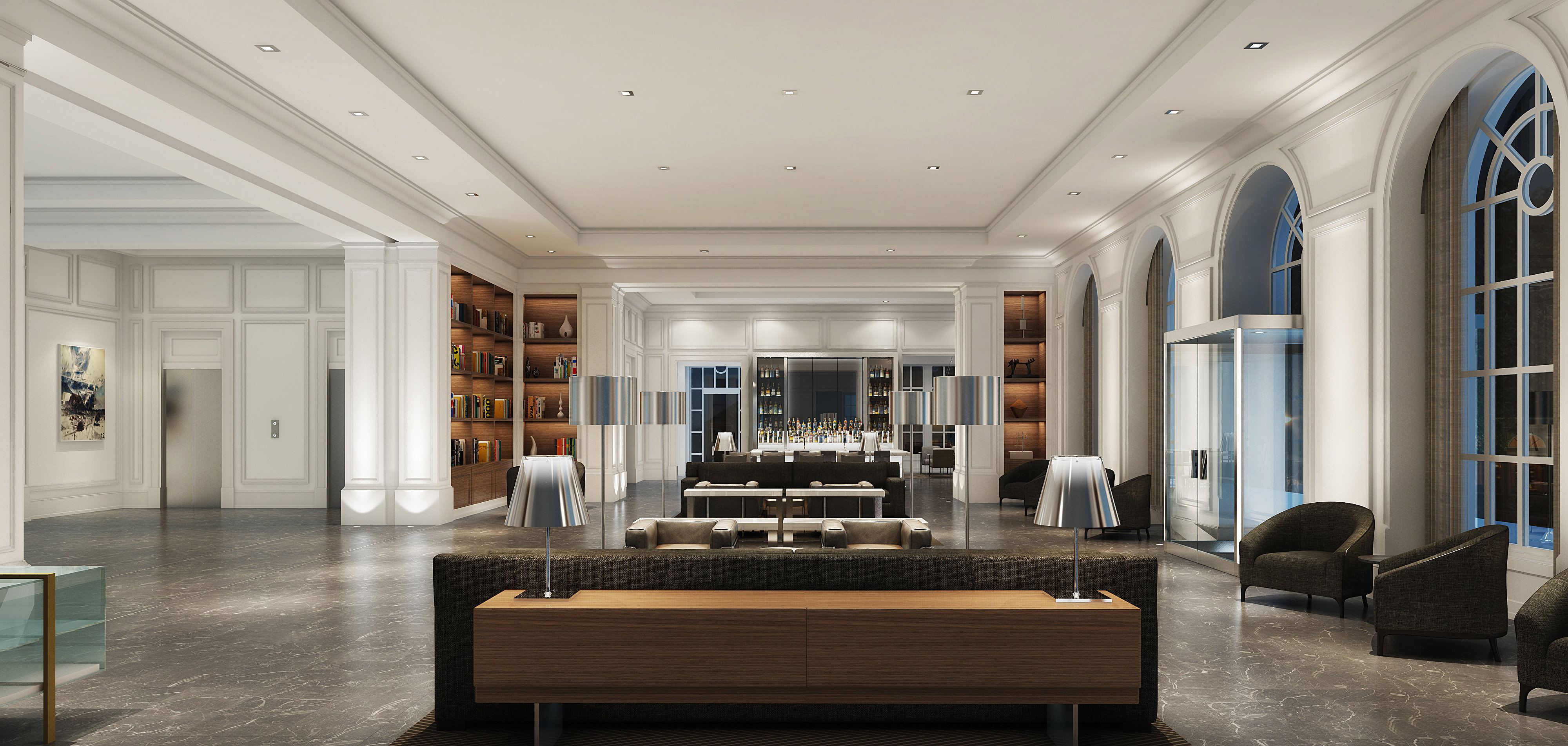 Downtown Spartanburg's AC Hotel Completes Final Floor, Reveals Interior
